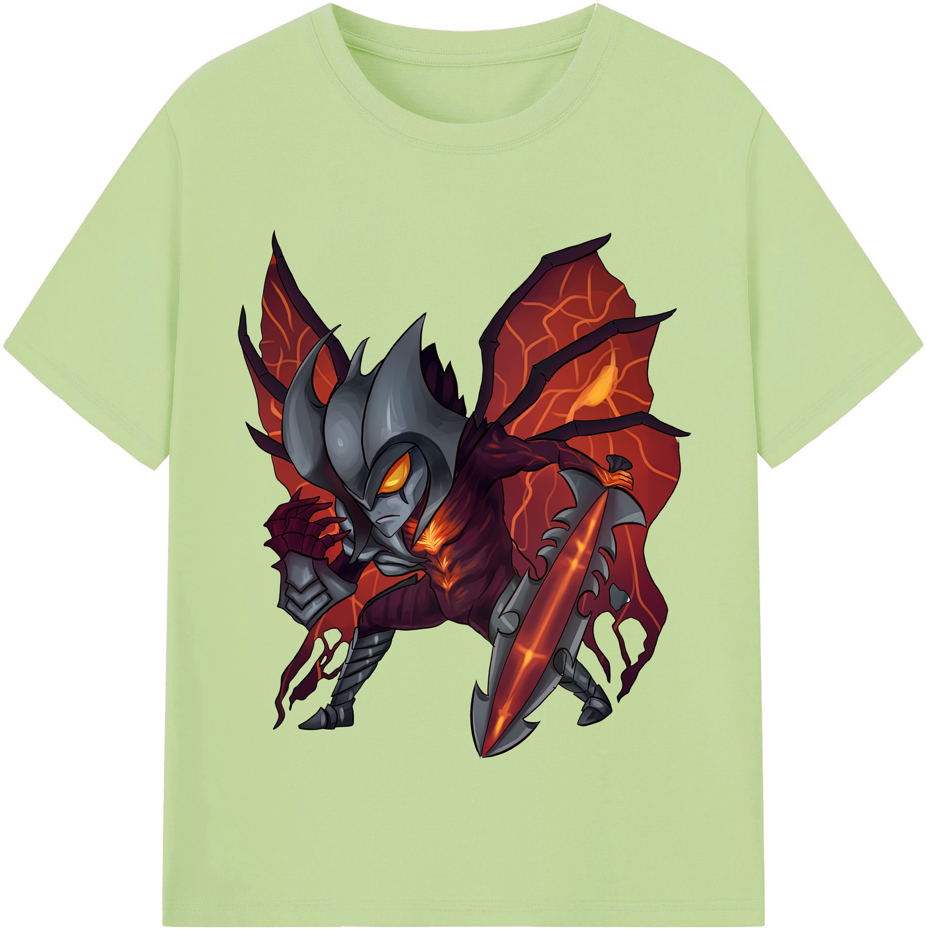 リーグ・オブ・レジェンド League of Legends LOL 綿100％半袖Tシャツ（フロントプリント）